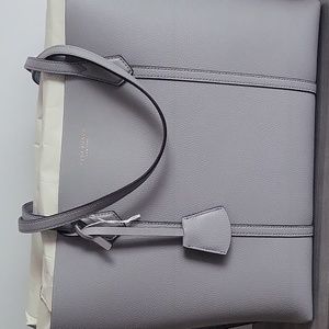 Tory burch LT Grey perry Triple Compartment Tote.